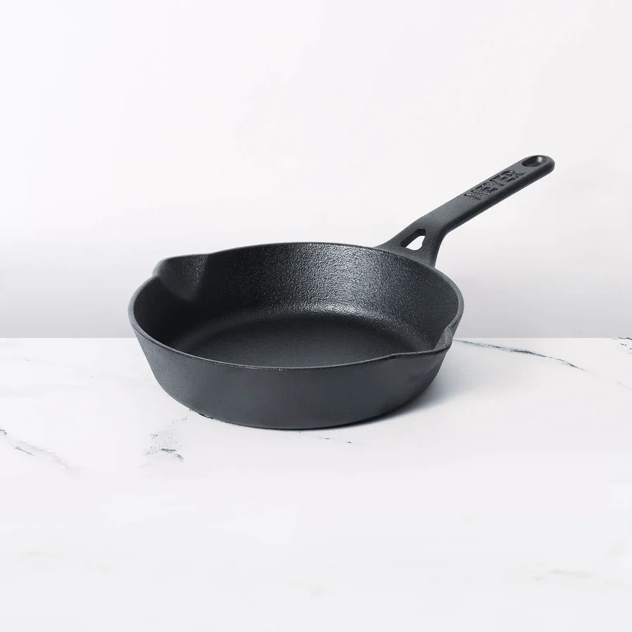 MEYER Pre-Seasoned Cast iron Frypan Skillet single handle 22cm