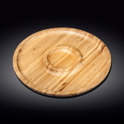 WILMAX Bamboo Section platter 30.5 CM