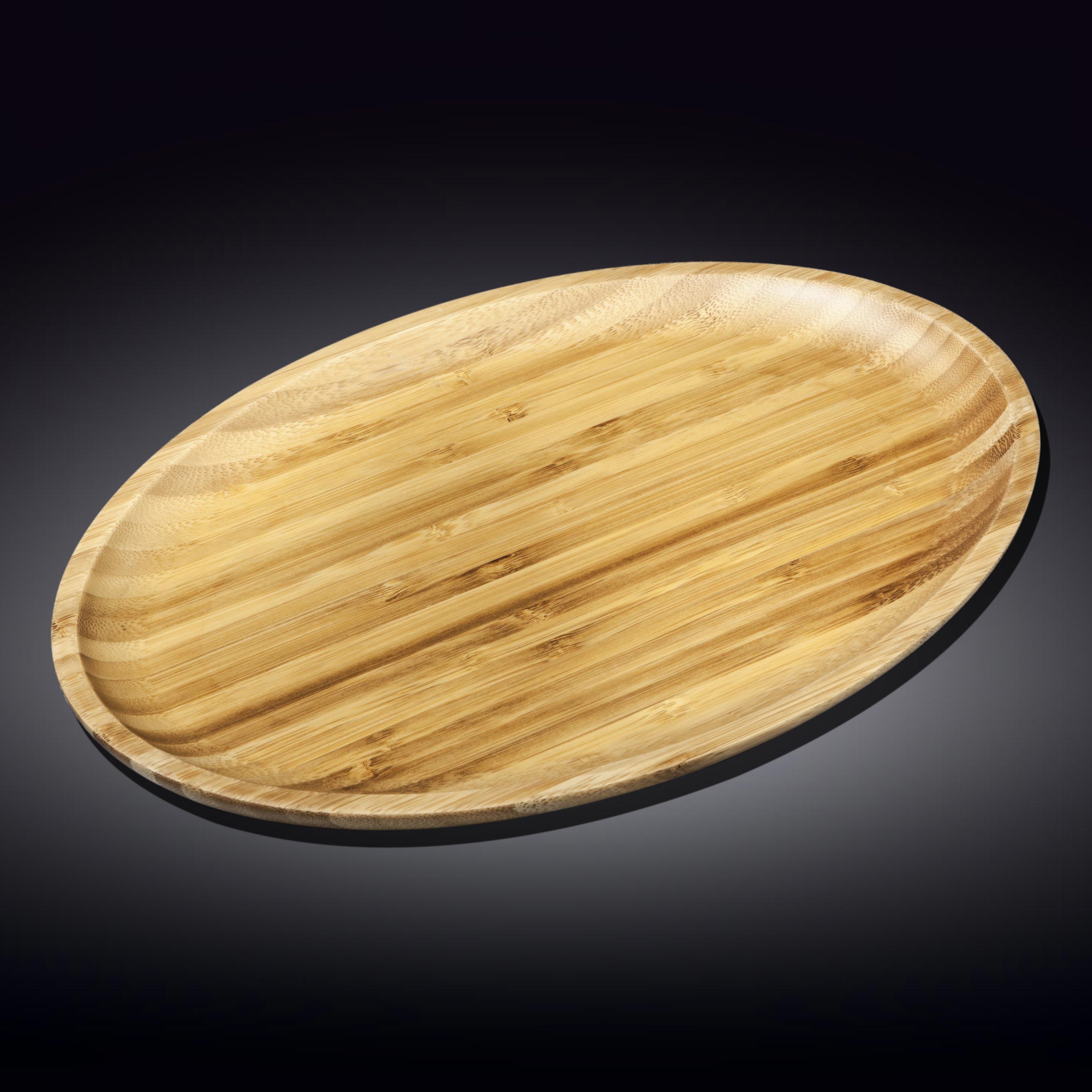 WILMAX Bamboo Oval platter 45.5 X 33.5 CM