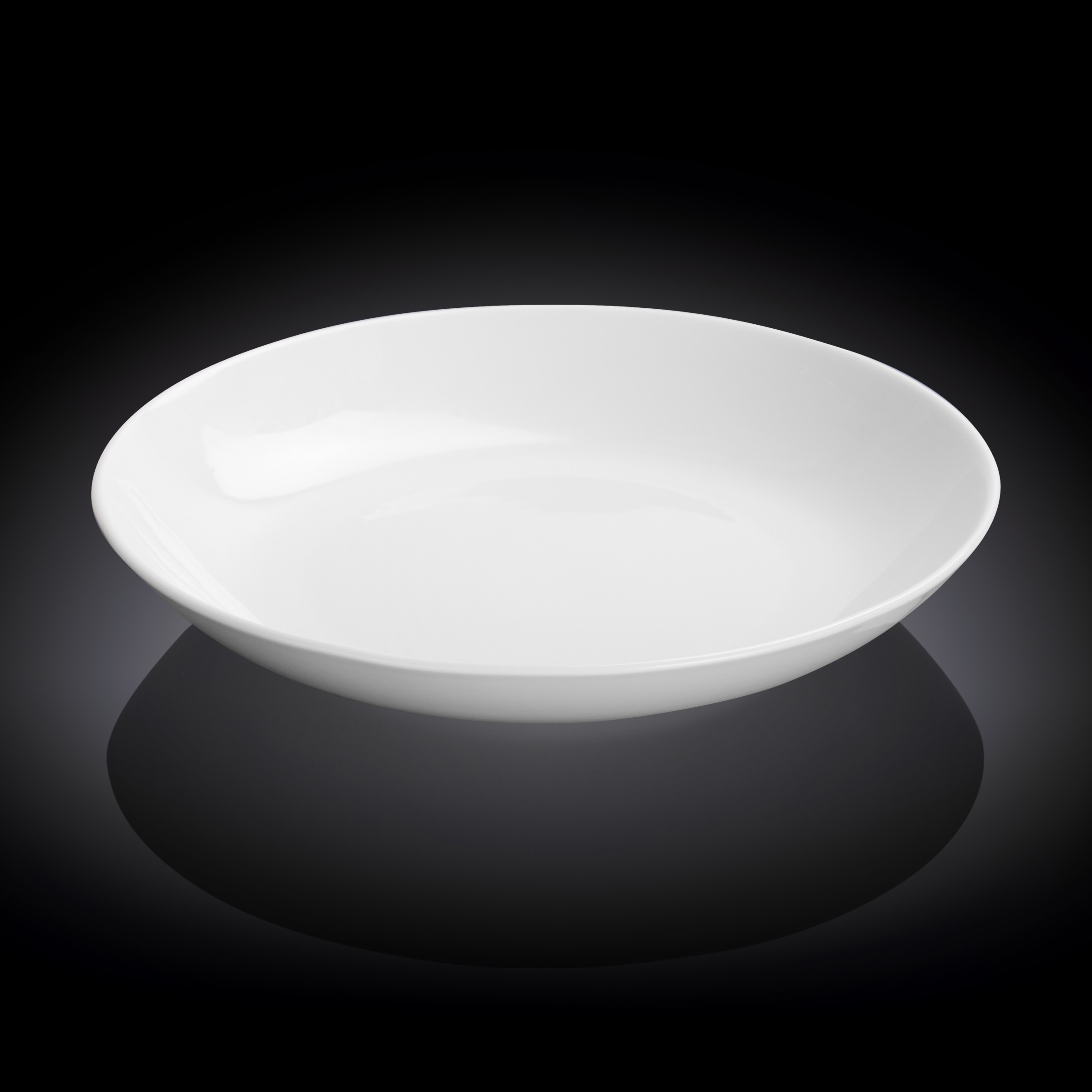 WILMAX Deep plate Round White 25.5 CM 