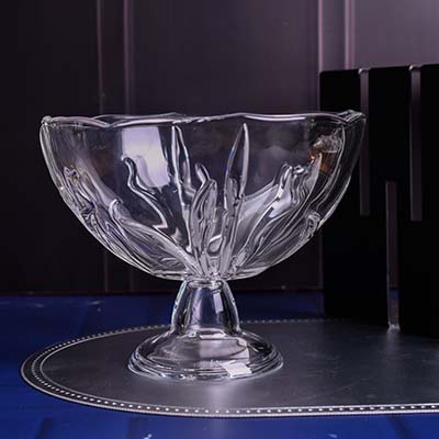 Fruit bowl glass Round