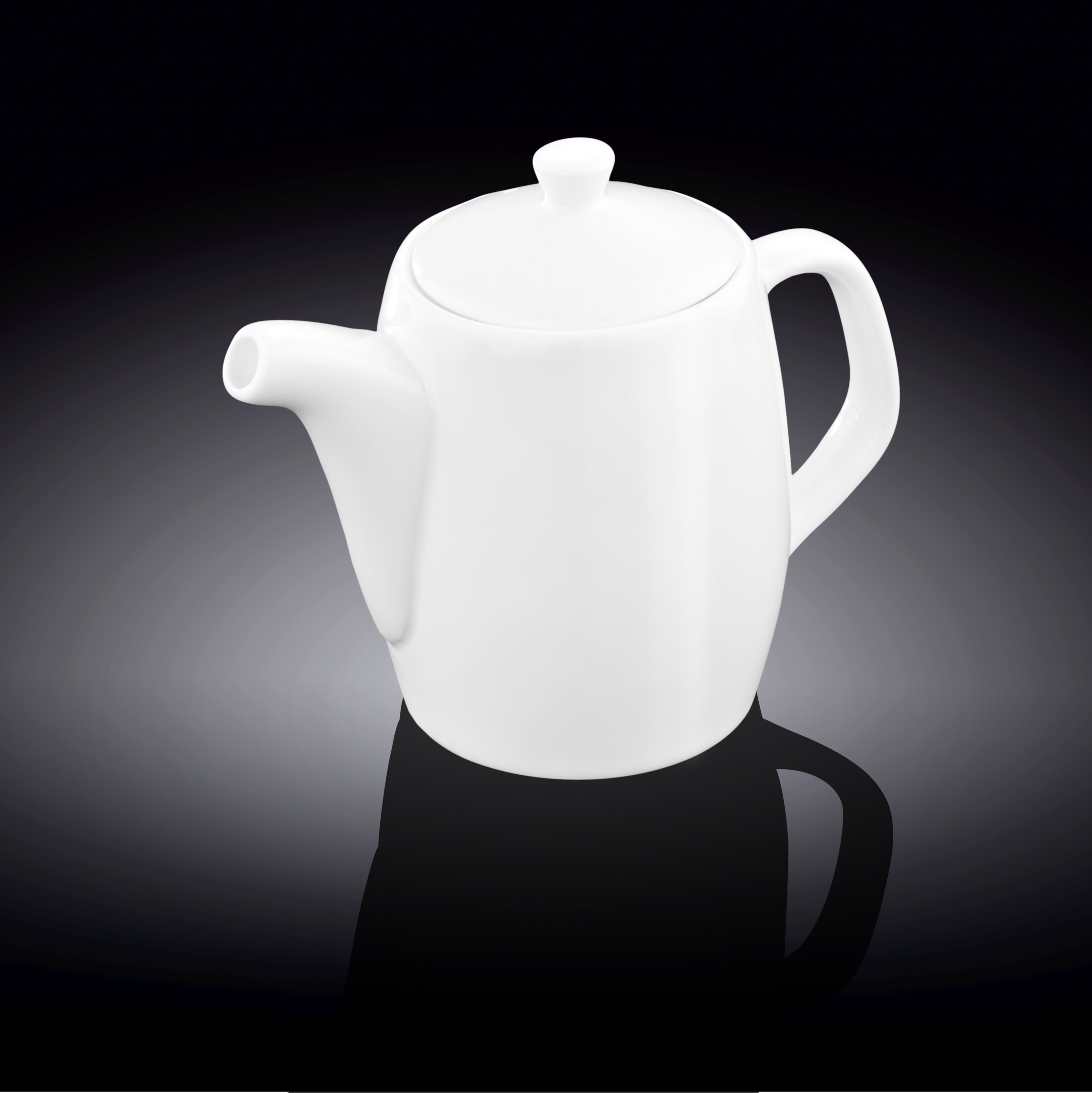 WILMAX Tea pot Fine porcelain White 34 FL OZ 1000 ML WL-994025