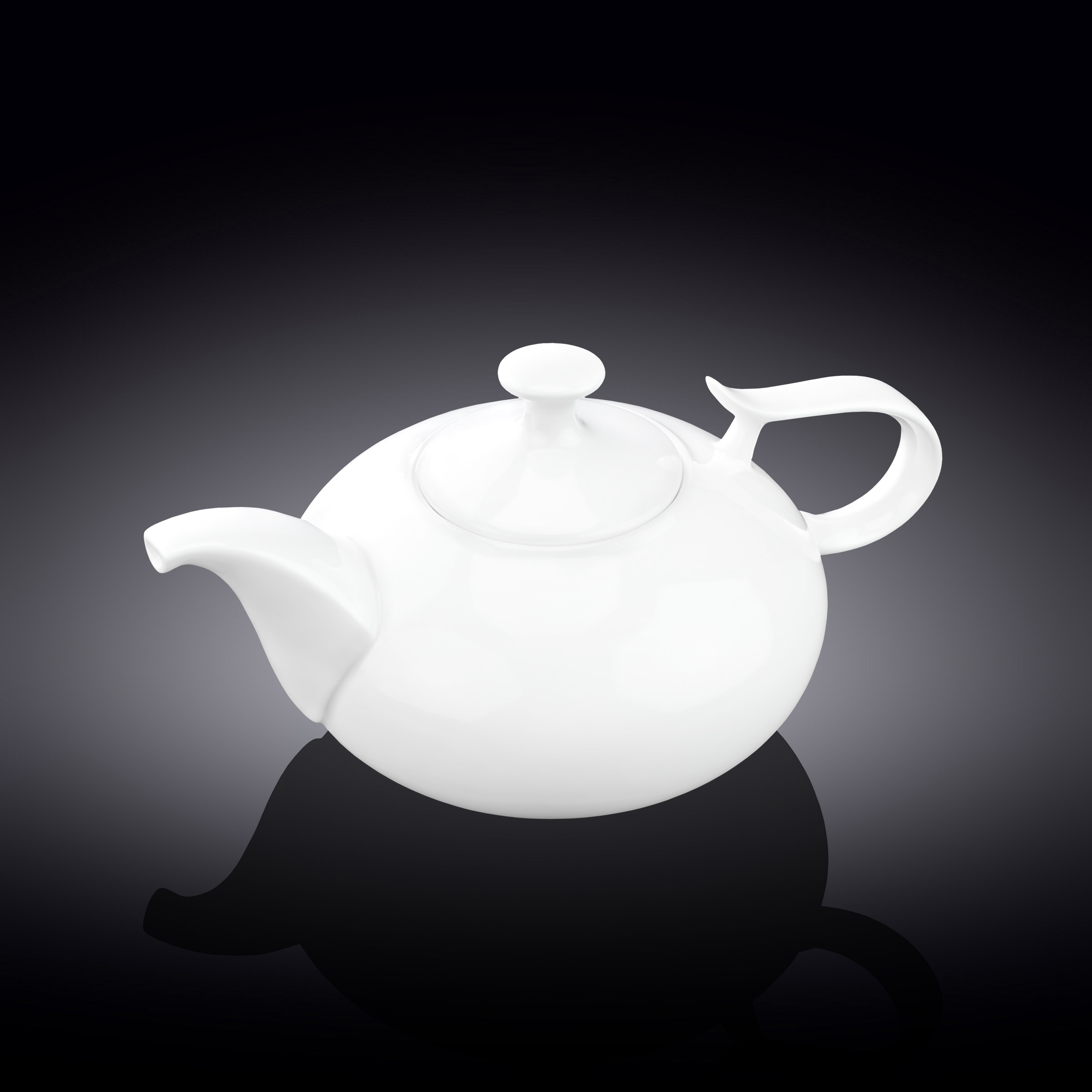 WILMAX Tea pot Fine porcelain White 27 FL OZ 800 ML 