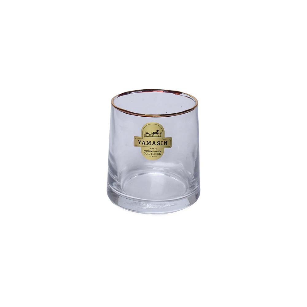 Whisky Glass Gold line