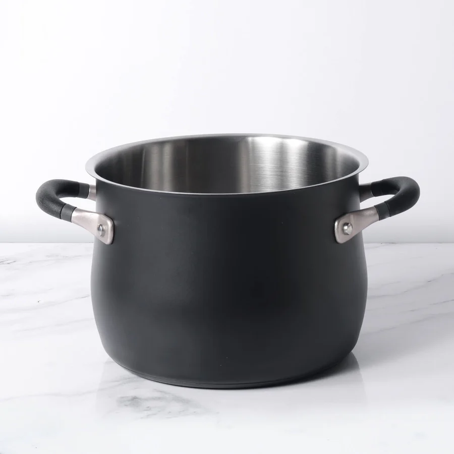 MEYER Accent stainless steel Open stockpot  7.6 Litres 24CM 