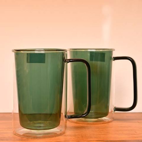 Coffee Mug Double wall Green