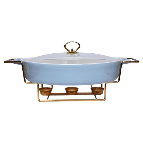 Food warmer Oval Blue 3 LITRE