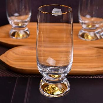 Water glass Gina Gold lined 350 ML