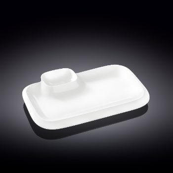 WILMAX Serving platter Rectangular White 25.5 X 15 CM