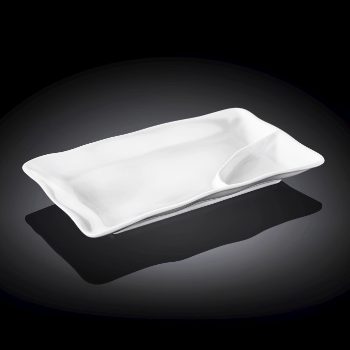 WILMAX Serving Platter White 20 X 11.5 CM