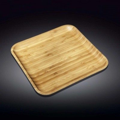 WILMAX Bamboo platter 35.5 X 35.5 CM