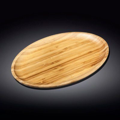 WILMAX Bamboo Oval platter 38 X 27 CM