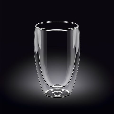 WILMAX Double wall Glass 13.5 FL OZ 400 ML