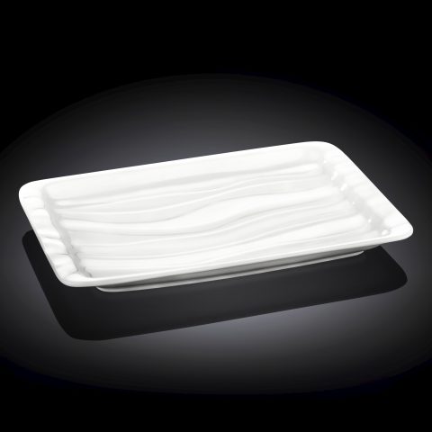 WILMAX  Japanese style dish White 26.5 X 16.5 CM