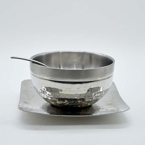 SANJEEV KAPOOR stainless steel Soup bowl with with spoon and Sau