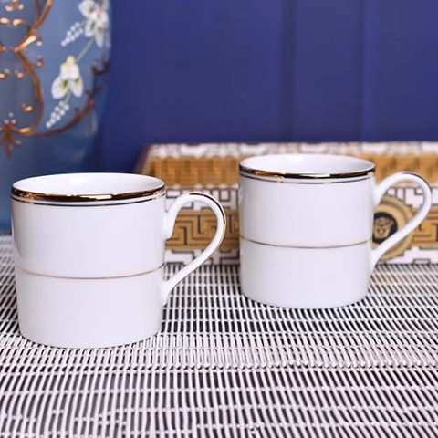Tea cup Infinity Gold design