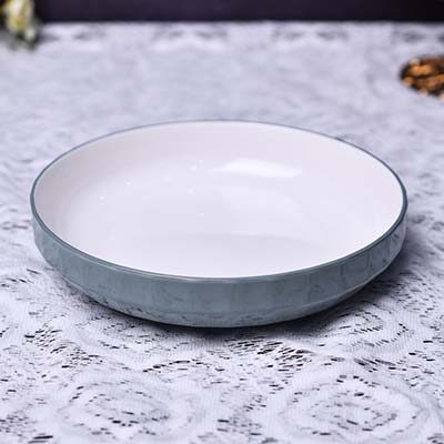 Ying Gui Round plate | Light teal color | (medium)