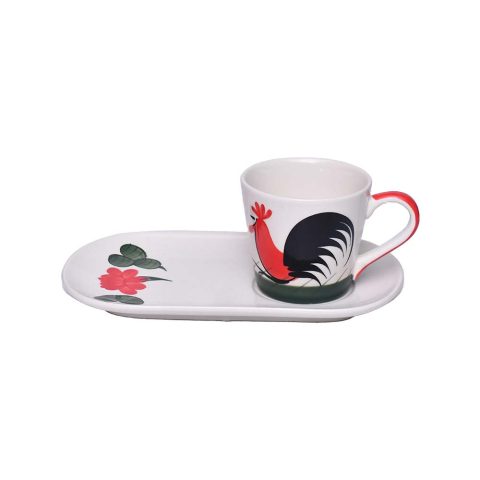 Cartoon Mug and snack tray