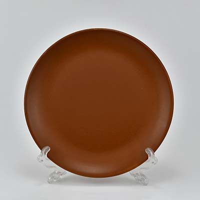 AART Dinner plate (10 inch) Stone terracotta color
