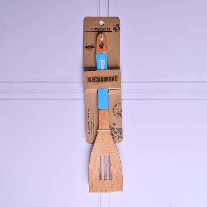 BECHOWARE Wooden turner with Silicon handle 13361-blue - photo 1