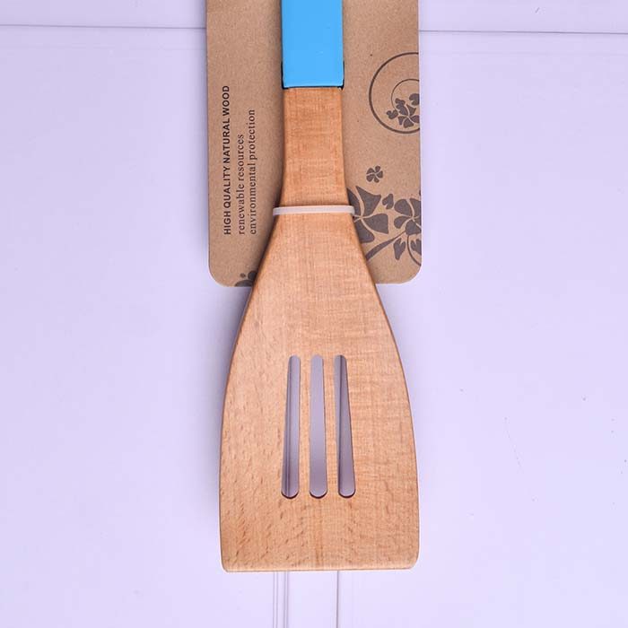 BECHOWARE Wooden turner with Silicon handle 13361-blue - photo 2