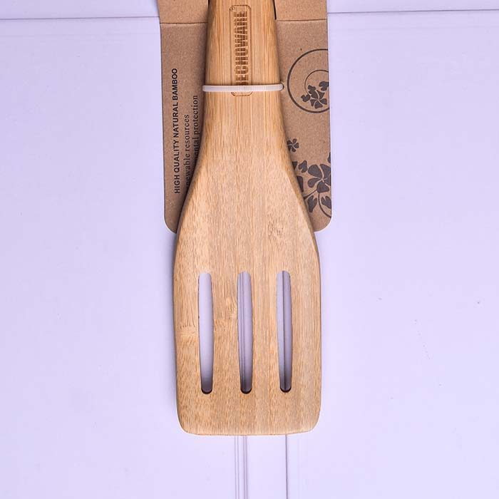 BECHOWARE Wooden turner with Silicon handle 13361-orange - photo 2