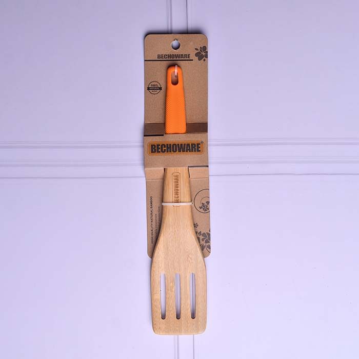 BECHOWARE Wooden turner with Silicon handle 13361-orange - photo 1