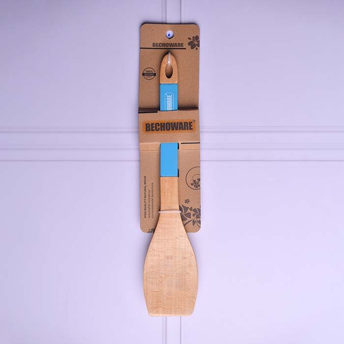 BECHOWARE Wooden turner with Silicon handle 13363-blue - photo 1