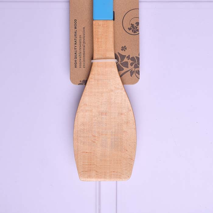 BECHOWARE Wooden turner with Silicon handle 13363-blue - photo 2