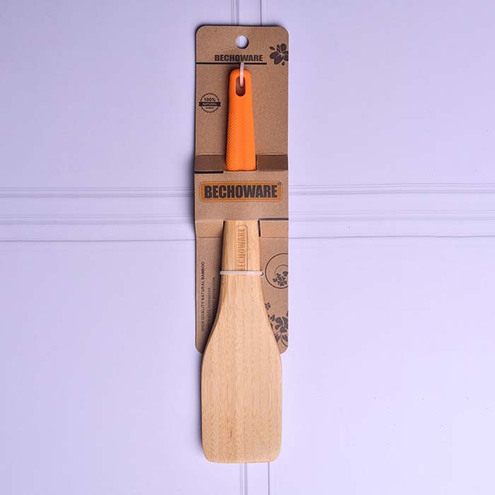 BECHOWARE Wooden turner with Silicon handle 13373-orange - photo 1