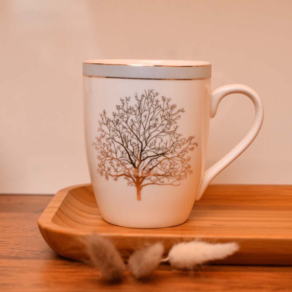 Coffee mug with Brown print - photo 2