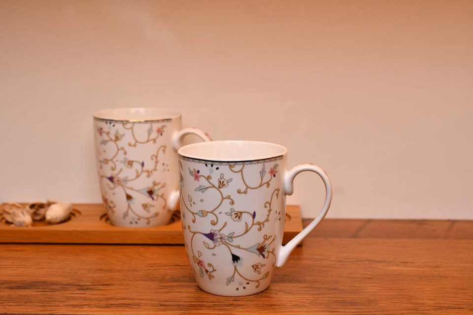 Coffee mug with Floral print - photo 2