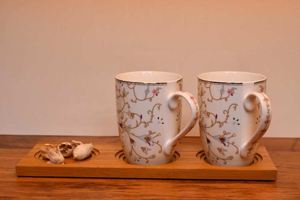 Coffee mug with Floral print - photo 1