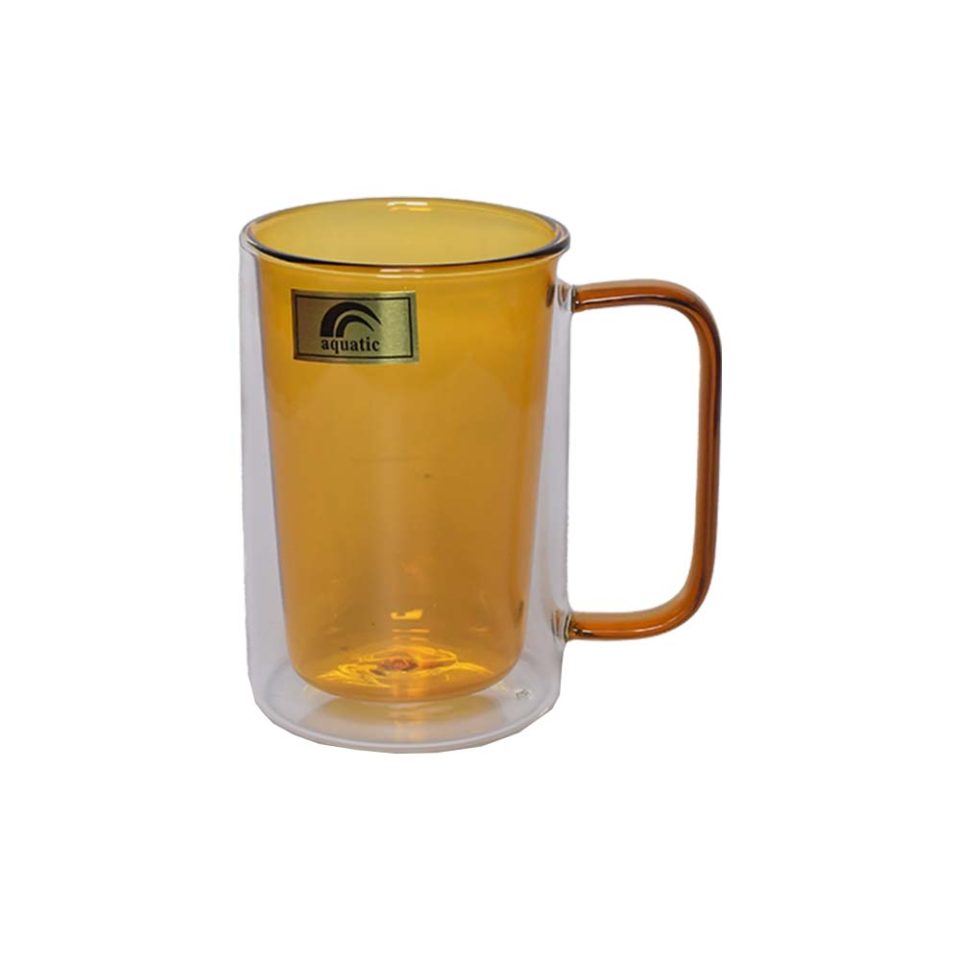 AQUATIC double wall coffee mug | set of 2 | GreenAQUATIC double  - photo 2