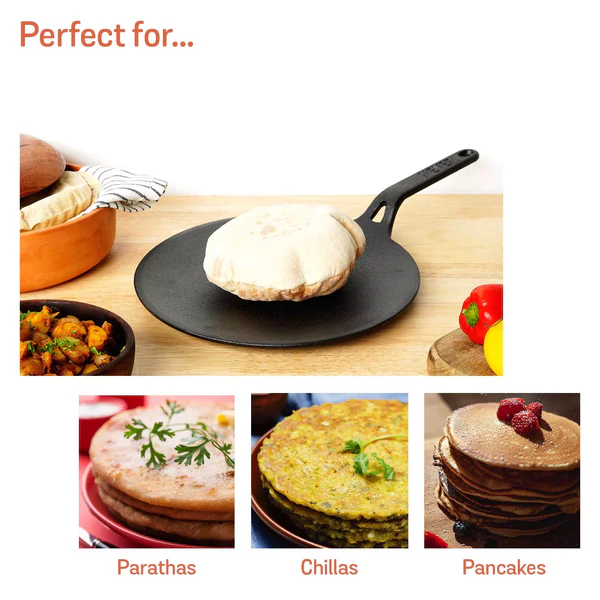 Meyer Cast iron Seasoned Curved Tawa 26 CM - photo 6