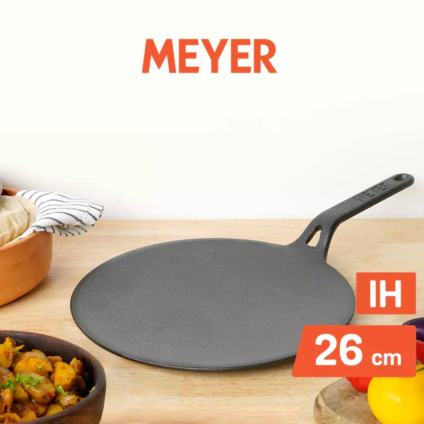 Meyer Cast iron Seasoned Curved Tawa 26 CM - photo 1