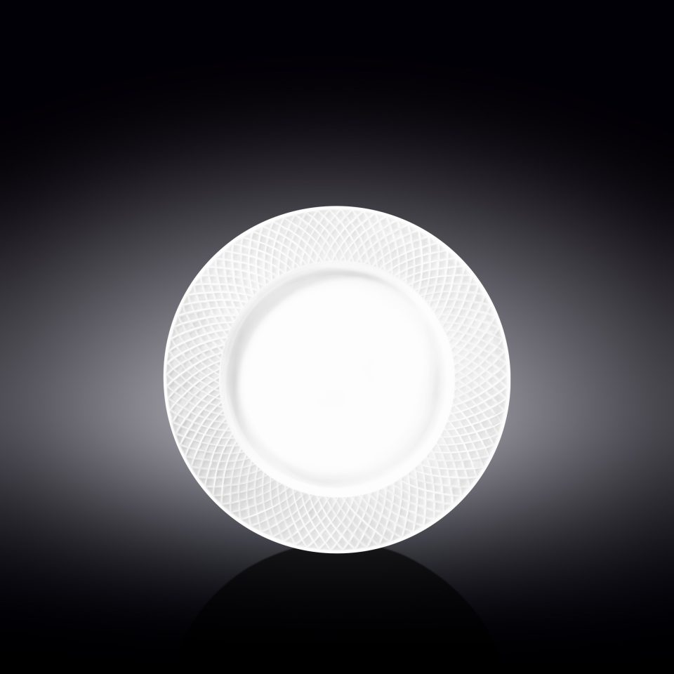 WILMAX Fine porcelain Dessert plate White Set of 6,  8 INCH 20 C - photo 1