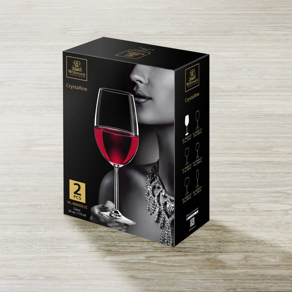 WILMAX Wine glass 26 OZ 770 ML Set of 2 - photo 1