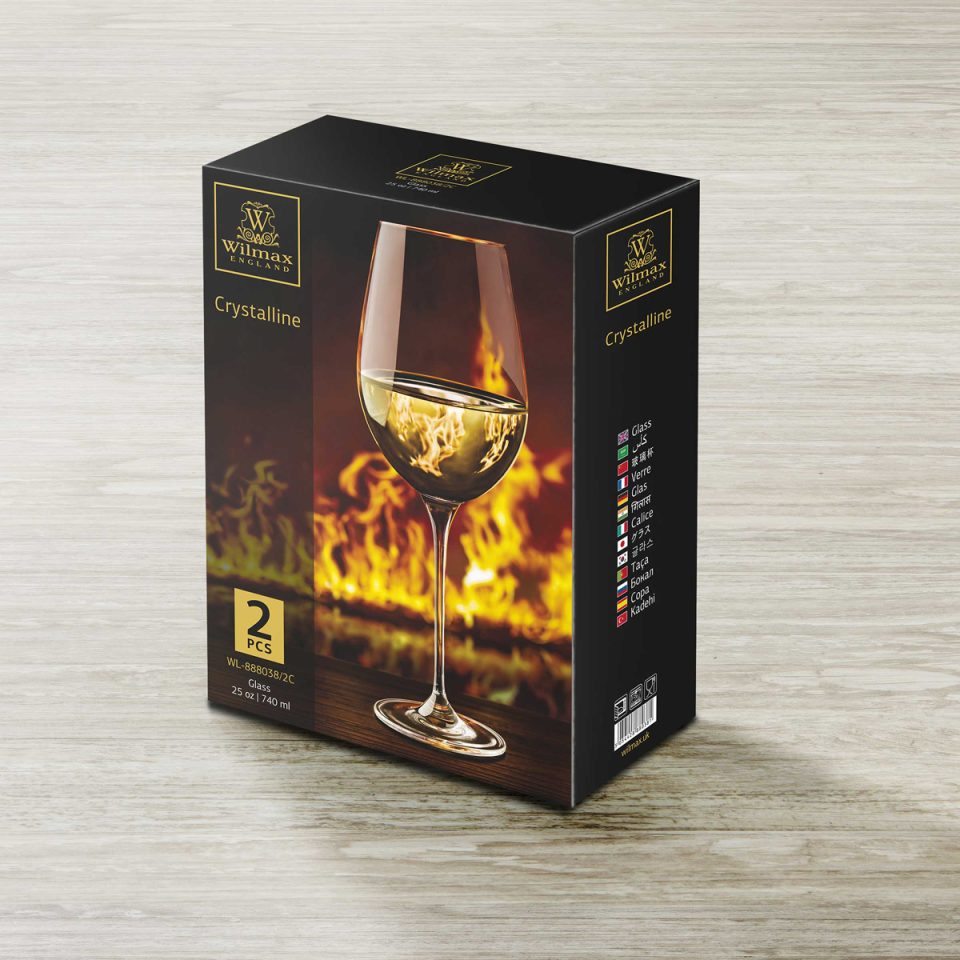 WILMAX Wine glass 25 OZ 740 ML Set of 2 - photo 2