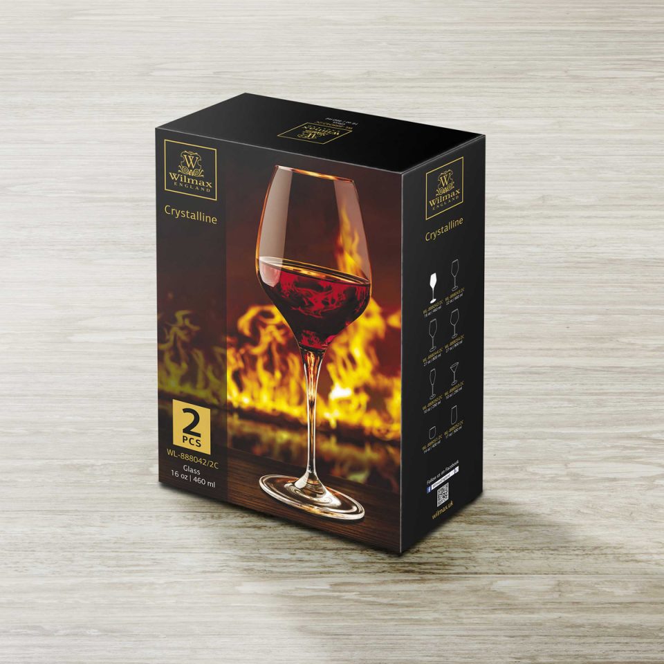 WILMAX Wine glass 16 OZ 460 ML Set of 2 - photo 1