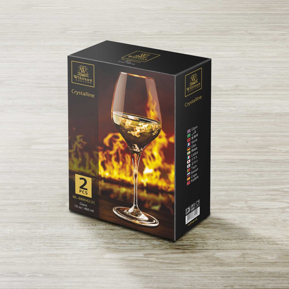 WILMAX Wine glass 16 OZ 460 ML Set of 2 - photo 2
