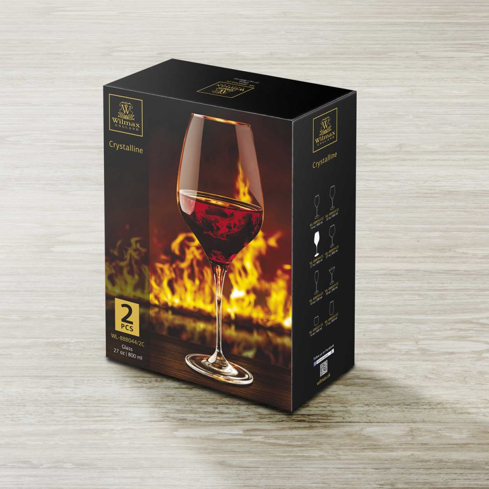 WILMAX Wine glass 27 OZ 800 ML Set of 2 - photo 1