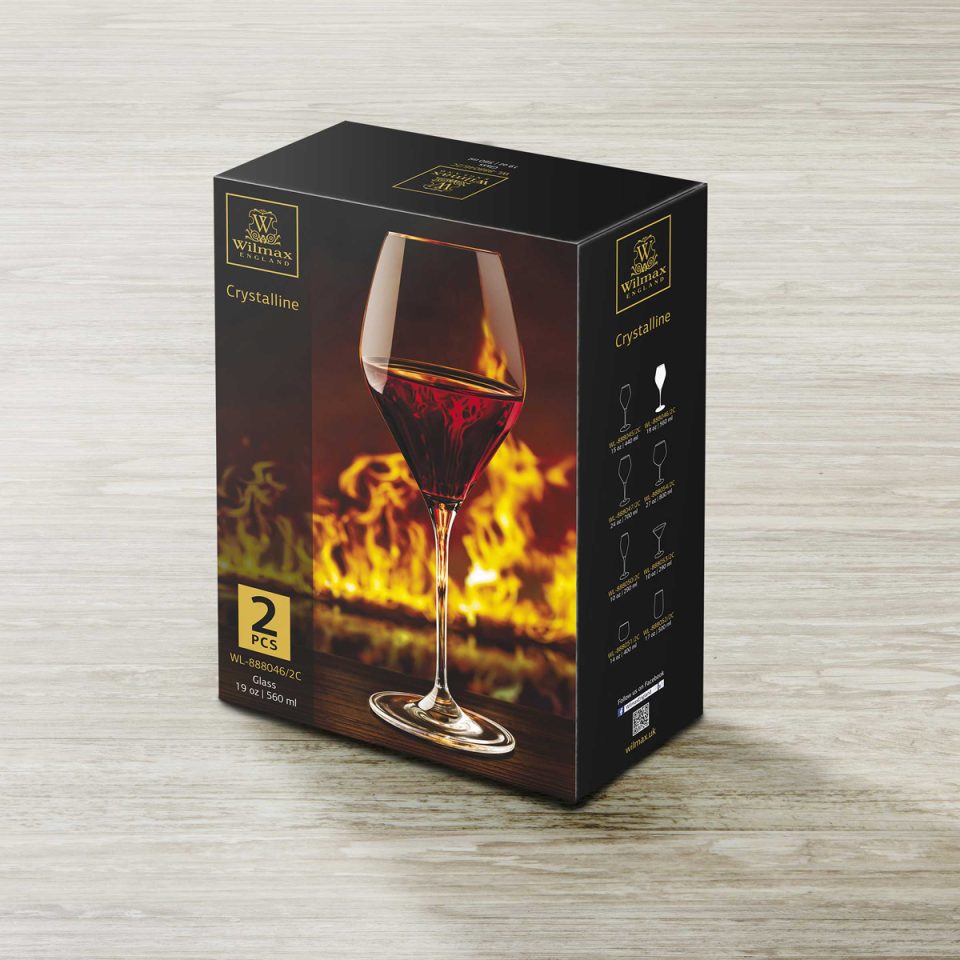 WILMAX Wine glass 19 OZ 540 ML Set of 2 - photo 1