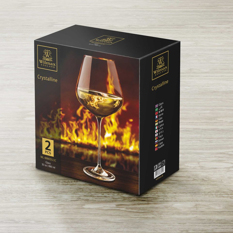 WILMAX Chardonnay glass 30 OZ 880 ML Set of 2 - photo 2