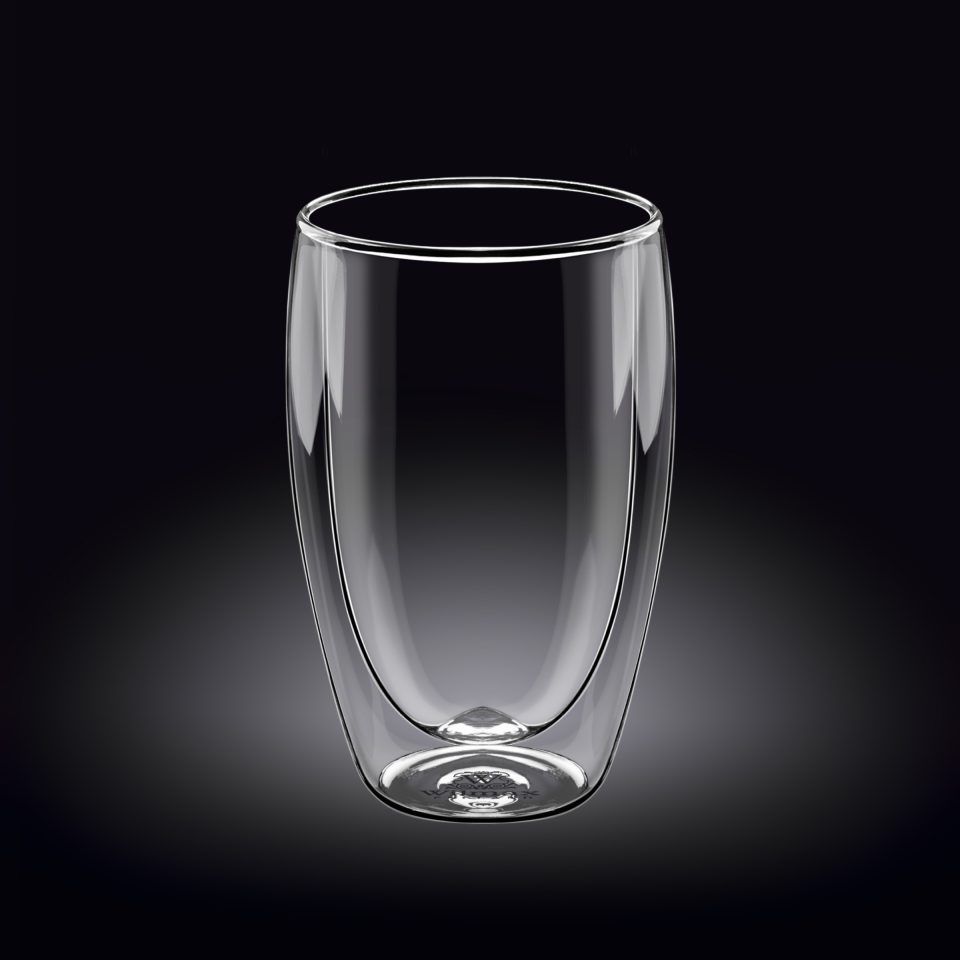 WILMAX Double wall Glass 13.5 FL OZ 400 ML