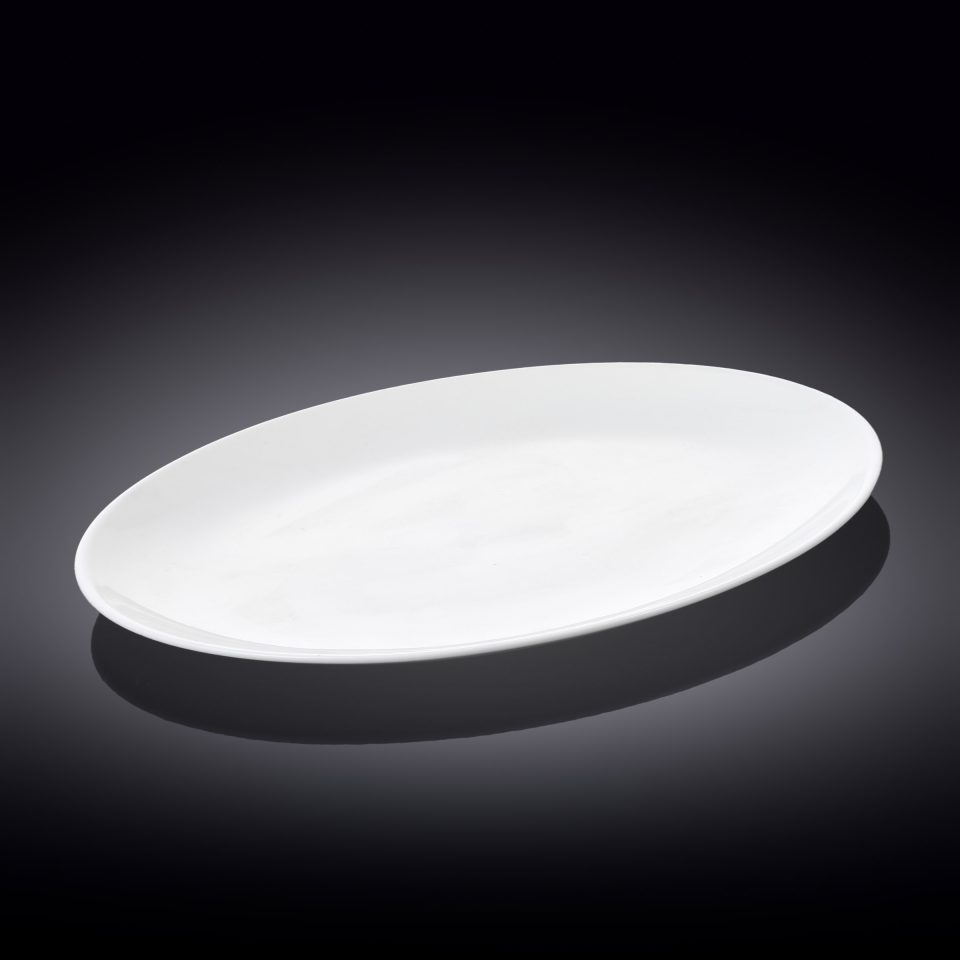 WILMAX Oval platter White 36 CM WL-992023