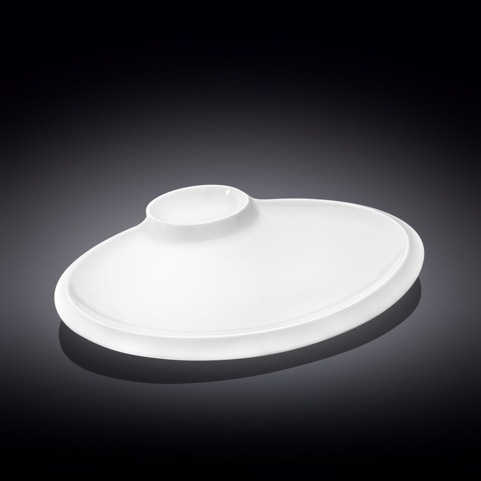 WILMAX Oval platter White 30 CM