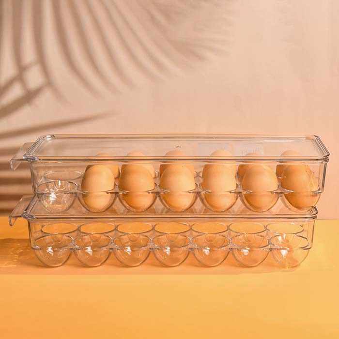 Egg tray with lid for 14 eggs storage - photo 3