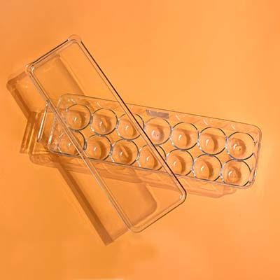 Egg tray with lid for 14 eggs storage - photo 4