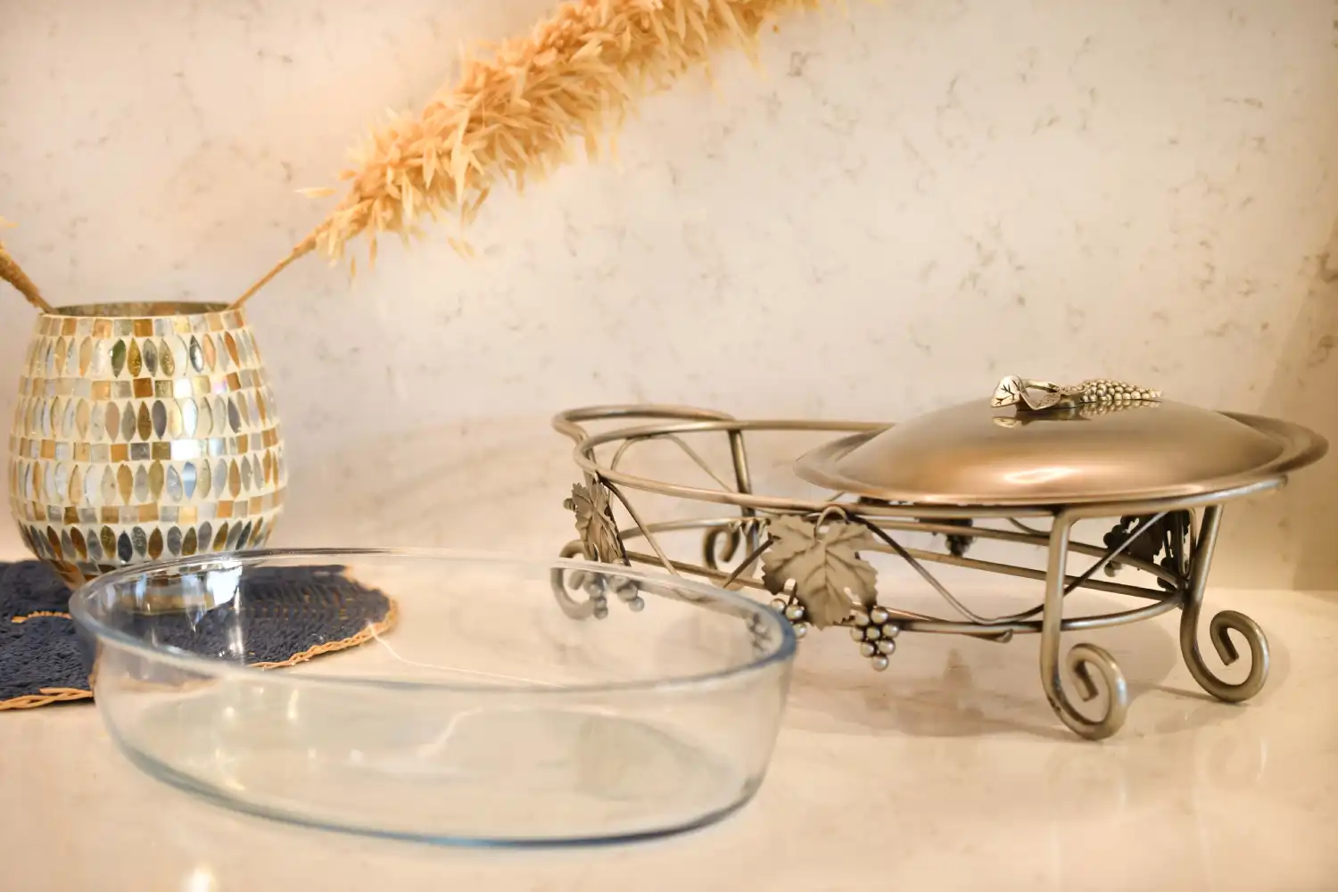 Food warmer glass silver Premium - photo 3